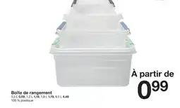 Zeeman Boîte de rangement offre