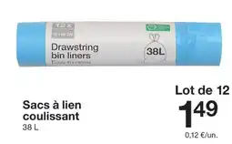 Zeeman Sacs à lien coulissant offre