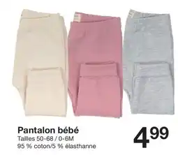 Zeeman Pantalon bébé offre