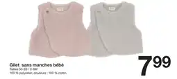 Zeeman Gilet sans manches bébé offre