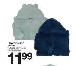 Zeeman Combinaison enfant offre