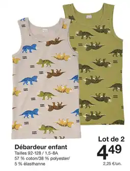 Zeeman Débardeur enfant offre