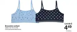 Zeeman Brassière enfant offre