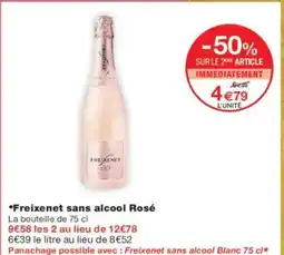 Monoprix FREIXENT sans alcool Rosé offre