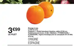 Monoprix Orange à jus offre