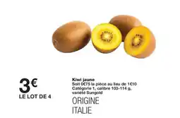 Monoprix Kiwi jaune offre
