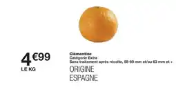 Monoprix Clémentine offre