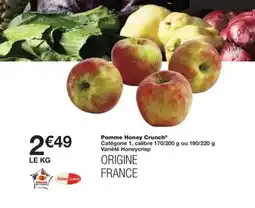 Monoprix Pomme Honey Crunch offre
