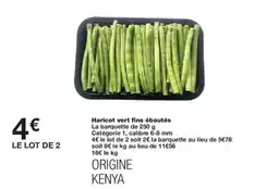 Monoprix Haricot vert fins éboutés offre