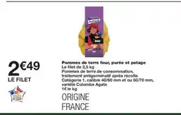 Monoprix Pommes de terre four, purée et potage offre