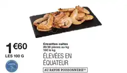 Monoprix Crevettes cuites offre