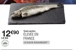 Monoprix Truite portion offre