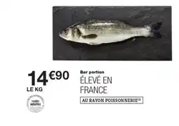 Monoprix Bar portion offre