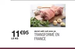 Monoprix Jarret salé cuit avec os offre