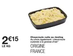 Monoprix Choucroute cuite au riesling offre
