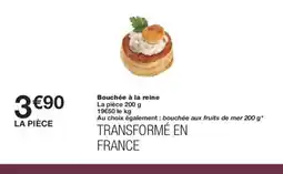 Monoprix Bouchée à la reine offre