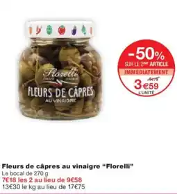 Monoprix FLORELLI Fleurs de câpres au vinaigre offre