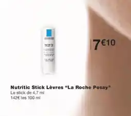 Monoprix LA ROCHE POSAY Nutritic Stick Lèvres offre