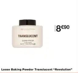 Monoprix REVOLUTION Loose Baking Powder Translucent offre
