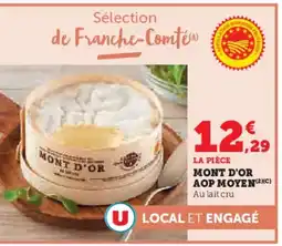 Hyper U Mont d'or aop moyen offre