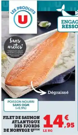 Hyper U Filet de saumon atlantique des fjords de norvege u offre