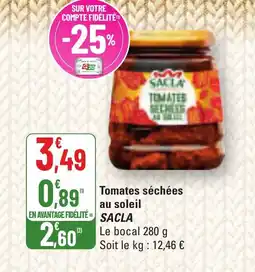 G20 SACLA Tomates séchées au soleil offre