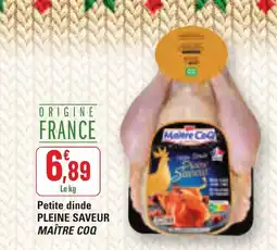 G20 MAÎTRE COQ Petite dinde pleine saveur offre