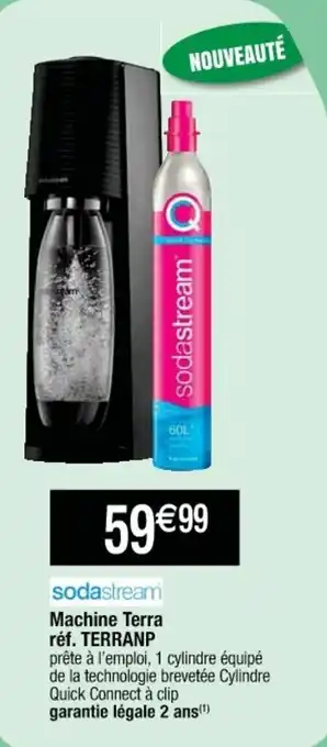 Cora x Carrefour Machine Terra réf. TERRANP offre