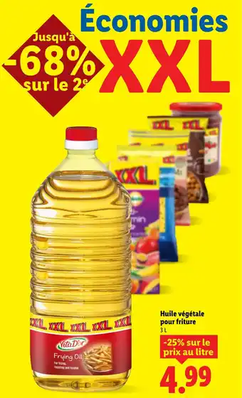 Huile végétale pour friture