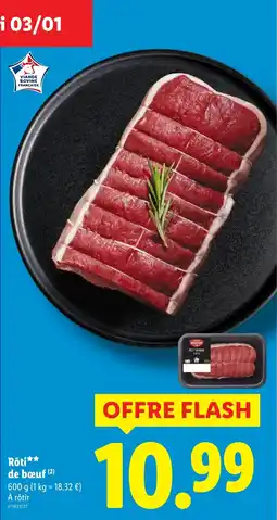 Lidl Roti de bœuf offre