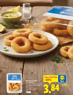 Lidl Anneaux de calmar à la romaine offre