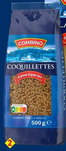 Lidl COMBINO Coquillettes offre