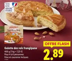 Lidl Galette des rois frangipane offre