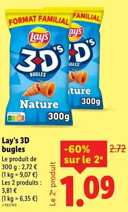 Lidl LAY'S 3D bugles offre
