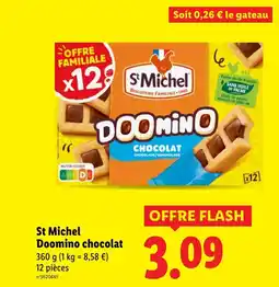 Lidl ST MICHEL Doomino chocolat offre