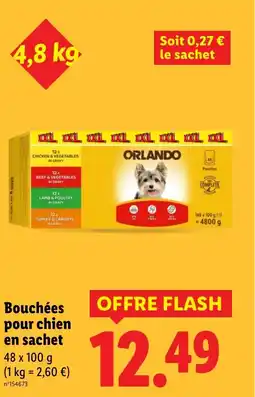 Lidl Bouchées pour chien en sachet offre