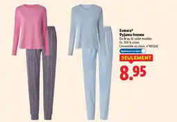 Lidl ESMARA Pyjama femme offre