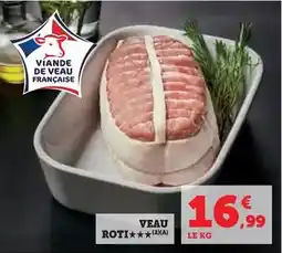 Hyper U Veau roti offre