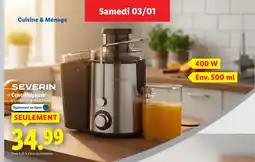 Lidl SEVERIN Centrifugeuse offre