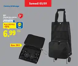 Lidl W5 Chariot de courses offre