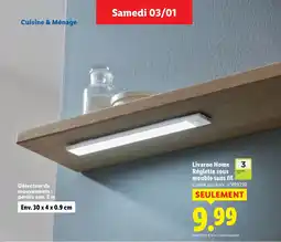 Lidl Livarno Home Réglette sous meuble sans fil offre