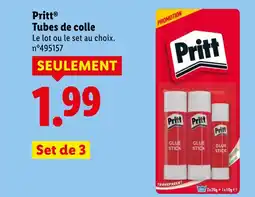 Lidl PRITT Tubes de colle offre