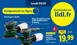 Lidl PARKSIDE Ponceuse multifonction offre