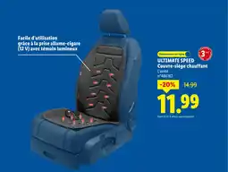 Lidl ULTIMATE SPEED Couvre-siège chauffant offre