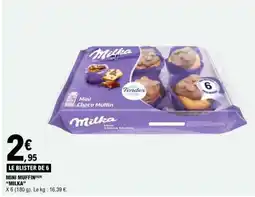 E.Leclerc MINI MUFFIN MILKA offre
