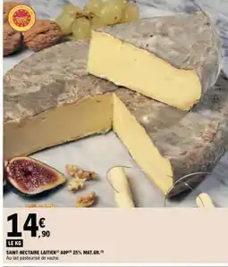 E.Leclerc SAINT NECTAIRE LAITIER offre