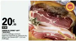 E.Leclerc JAMBON DE PARME AOP 'MONTORSI' offre