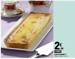 E.Leclerc FLAN EN BANDE offre