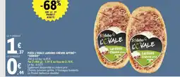 E.Leclerc PIZZA L'OVALE LARDONS CHÈVRE AFFINÉE offre