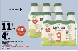 E.Leclerc Lait de Croissance Blédilait 'Blédina' offre